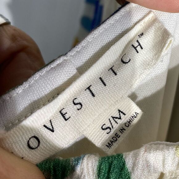 Lovestitch Floral Halter Tie Midi Maxi Dress Sz S/M - Picture 7 of 7